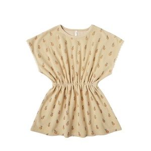 Rylee + Cru Terry Kaftan in Lemons 
Great Beach Cover Up 
S I Z E : 4 / 5 years